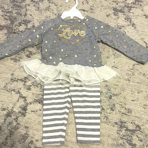 Two piece love (gray) set